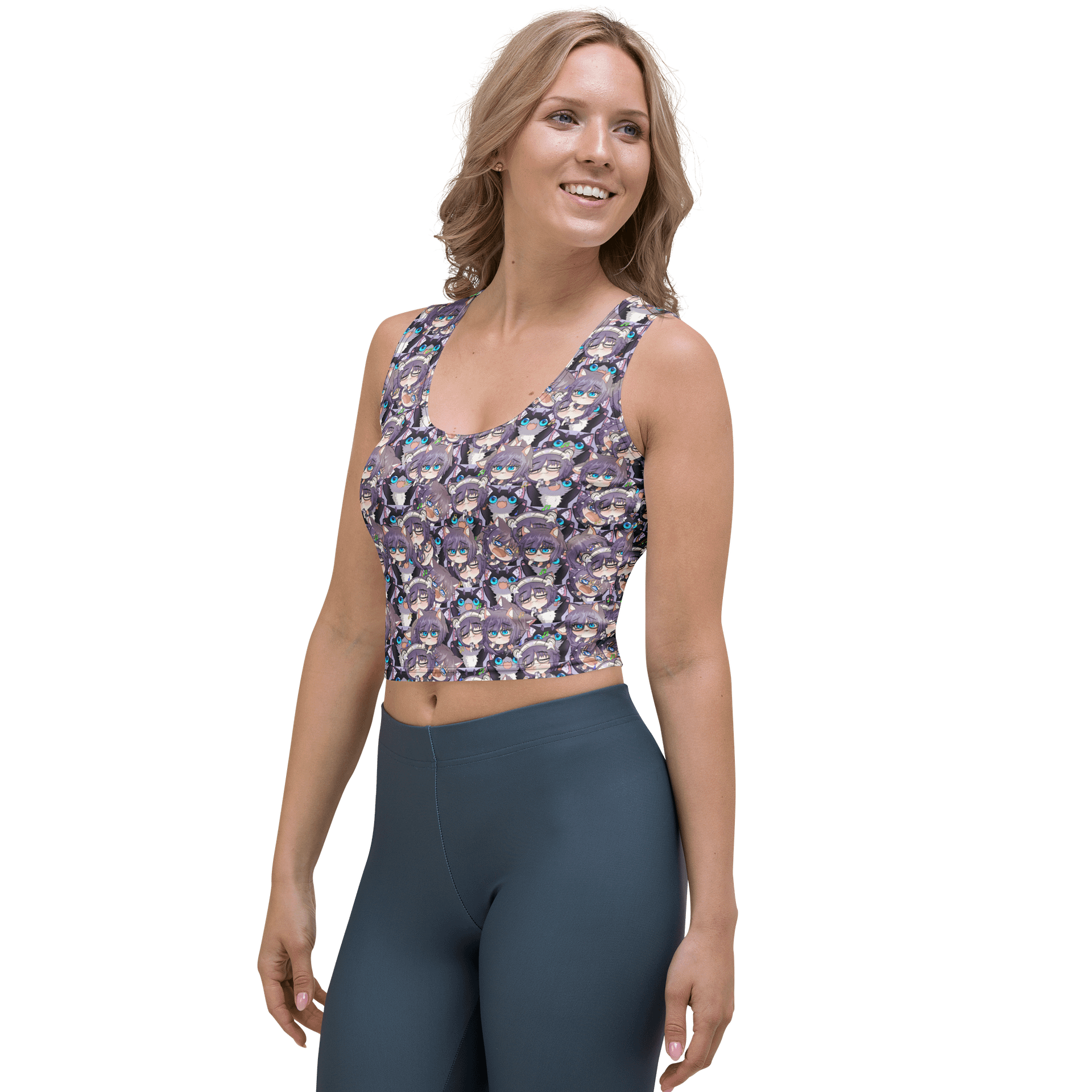 ZaynaKitty Sticker Vomit 3 Crop Top product image (3)