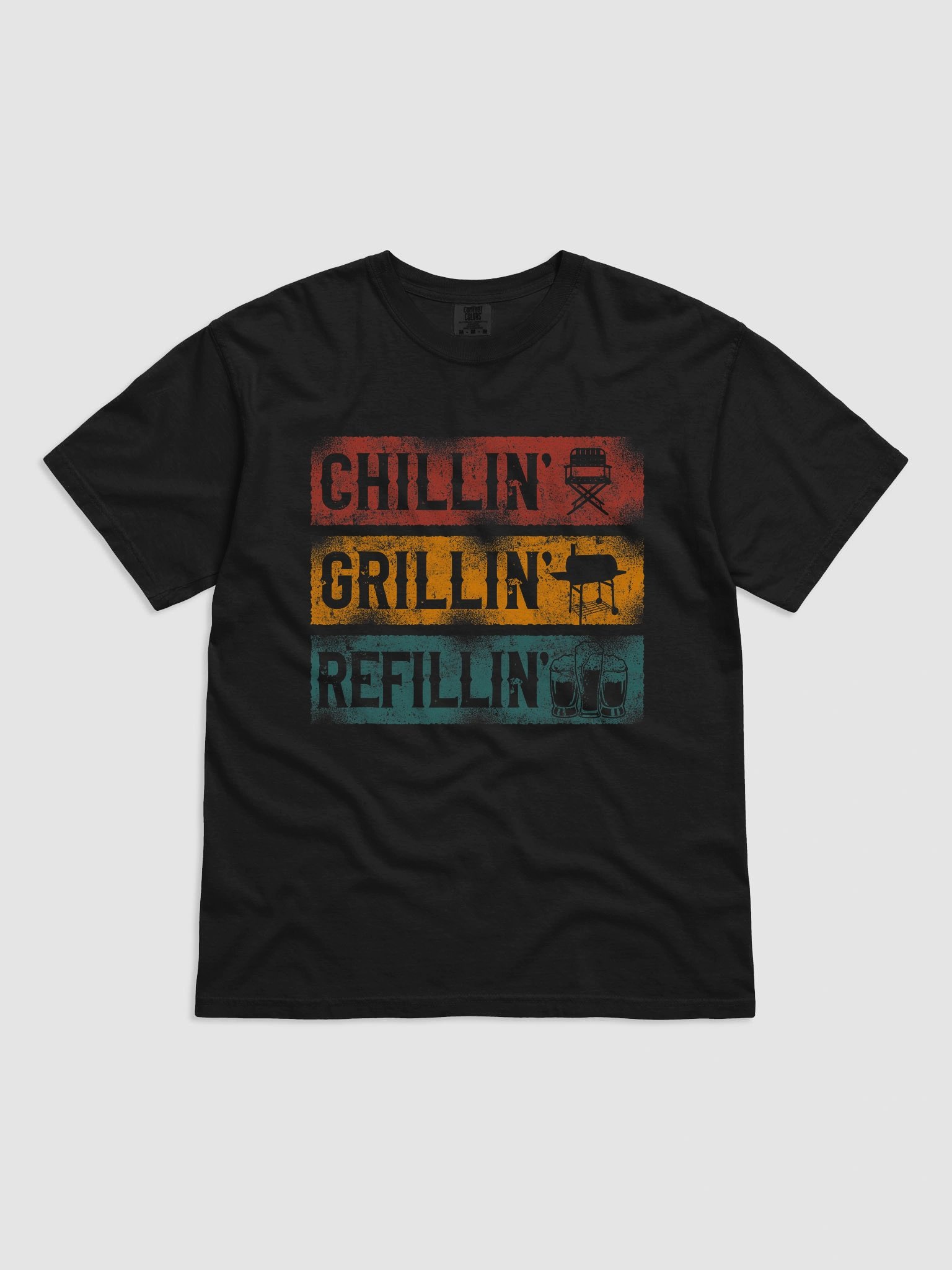 Chillin' Grillin' Refillin' Graphic Tee product image (6)