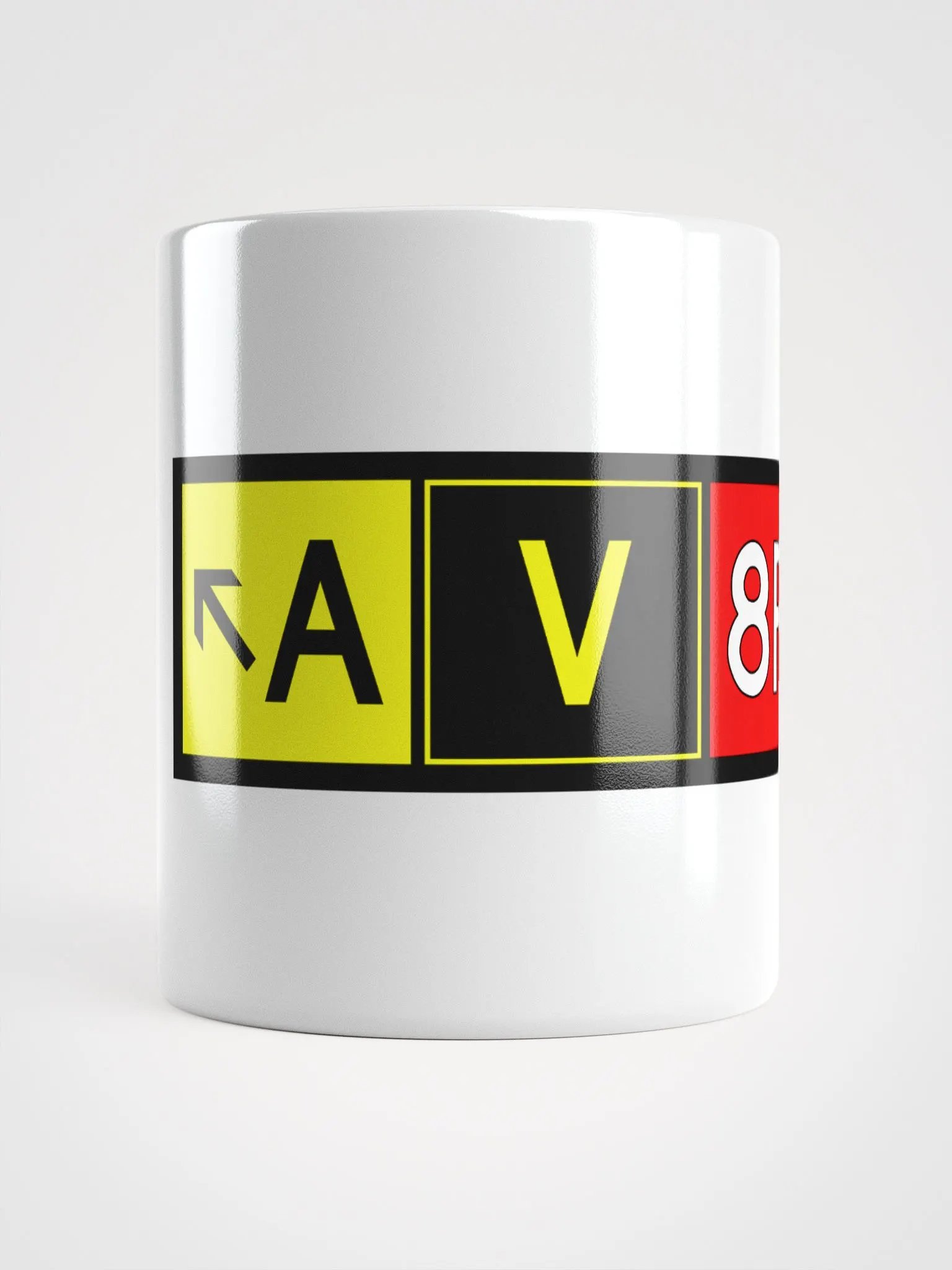 Aviator Taxiway Sign Mug product image (1)