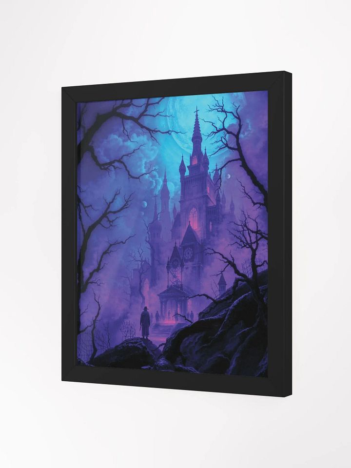Moonlit Gothic Castle Framed Print product image (8)
