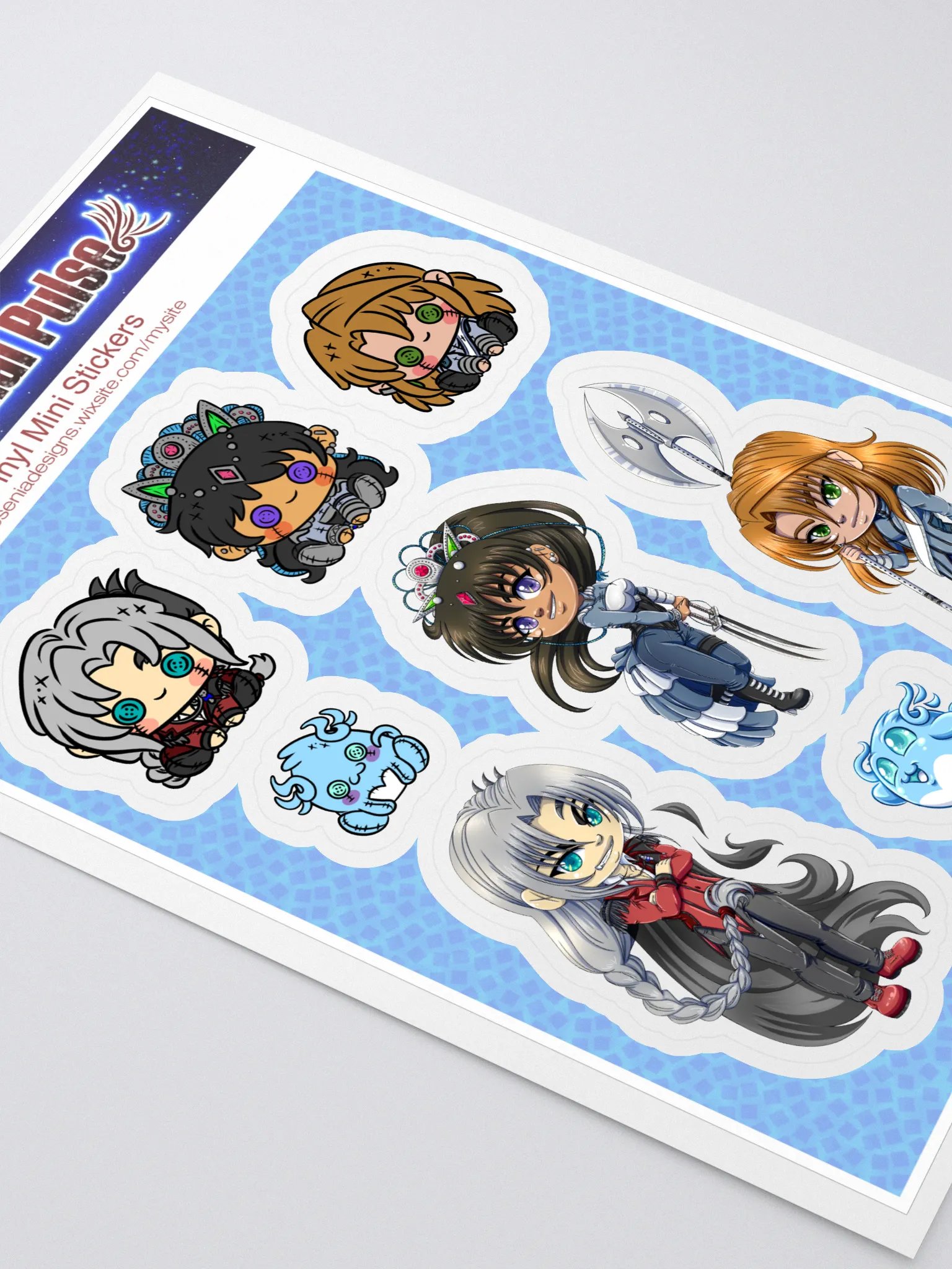 Celestial Pulse Sticker Sheet product image (2)