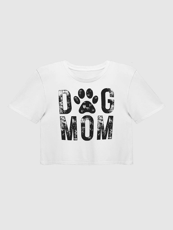 Proud Dog Mom Crop Top – Show Your Love for Your Furry Friend product image (1)