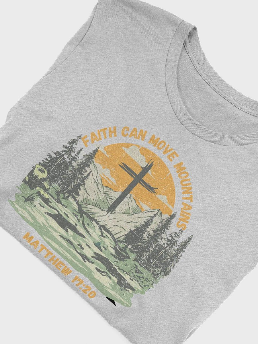 Faith Can Move Mountains T-Shirt-Yellow product image (33)