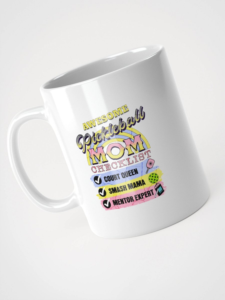 Awesome Pickleball Mom Checklist Mug product image (2)