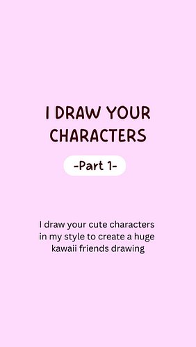 Part 1 of my big Kawaii Family Drawing is here!✨
This time Rumaan is joined by:
🌸 Nara by @ririlycute
☀️ Sunny by @bubbly.stu...