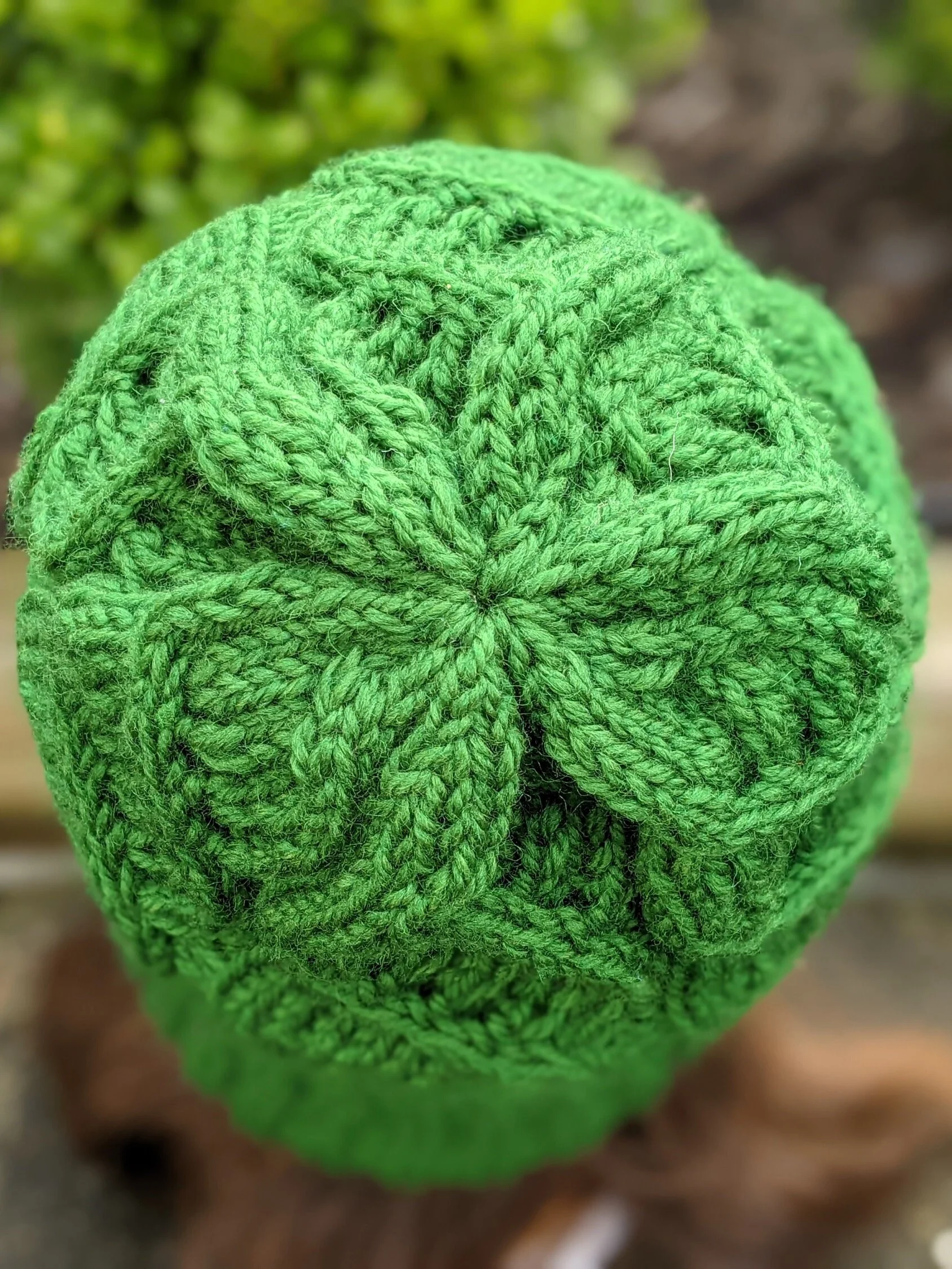 Helix Bulky Hat Knitting Pattern product image (4)