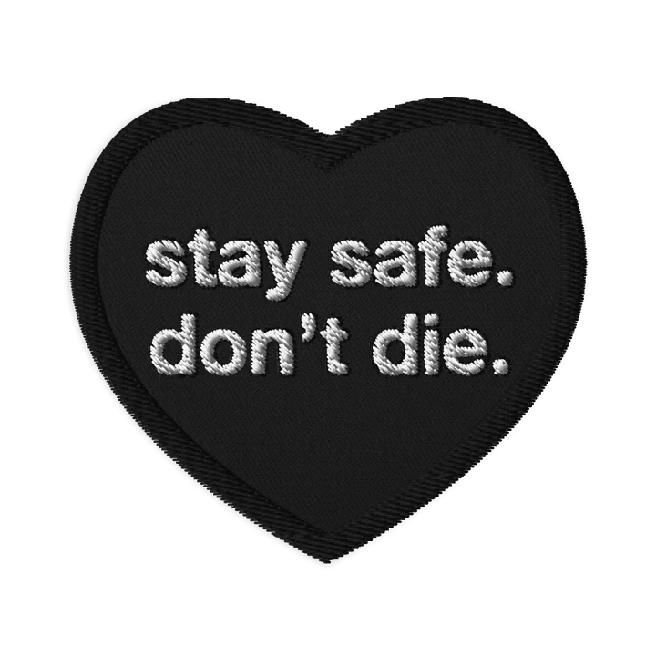 SAFETY Embroidered Patch product image (1)