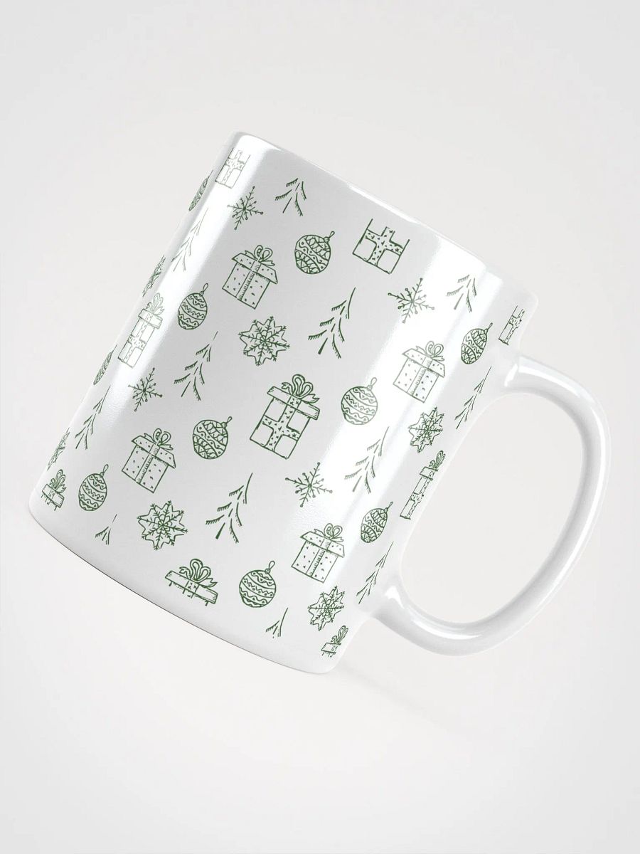 Festive Holiday Joy White Glossy Mug product image (4)