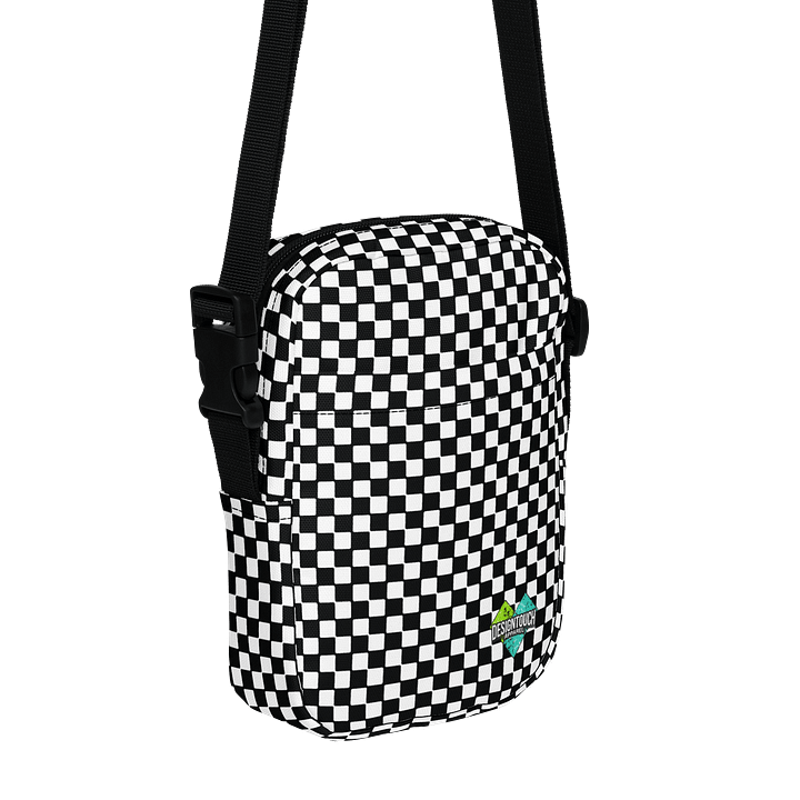 Checkered Crossbody: All-Over Print Bag product image (1)