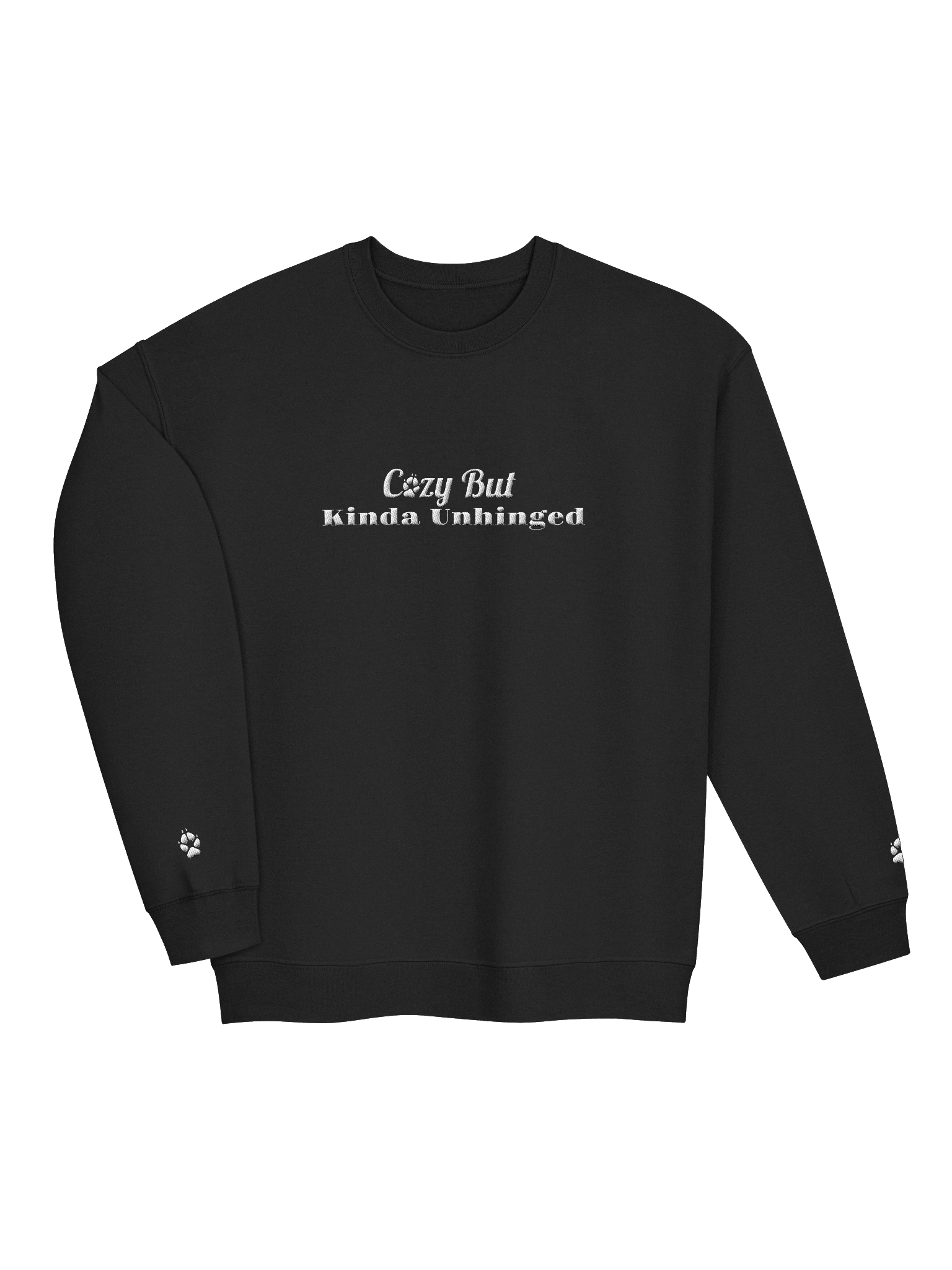 Cozy but kinda unhinged crewneck product image (13)