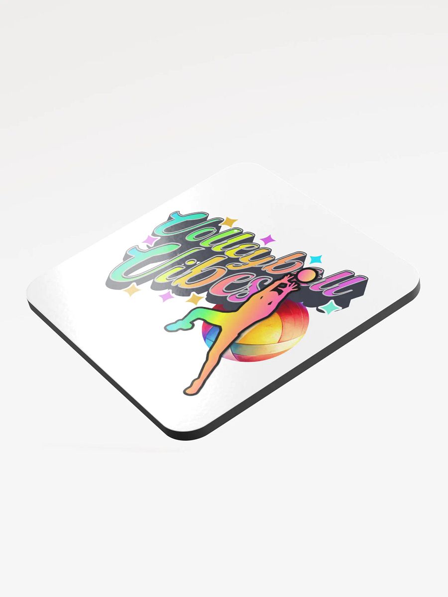 Volleyball Vibes Male Vibrant Coaster Set product image (3)