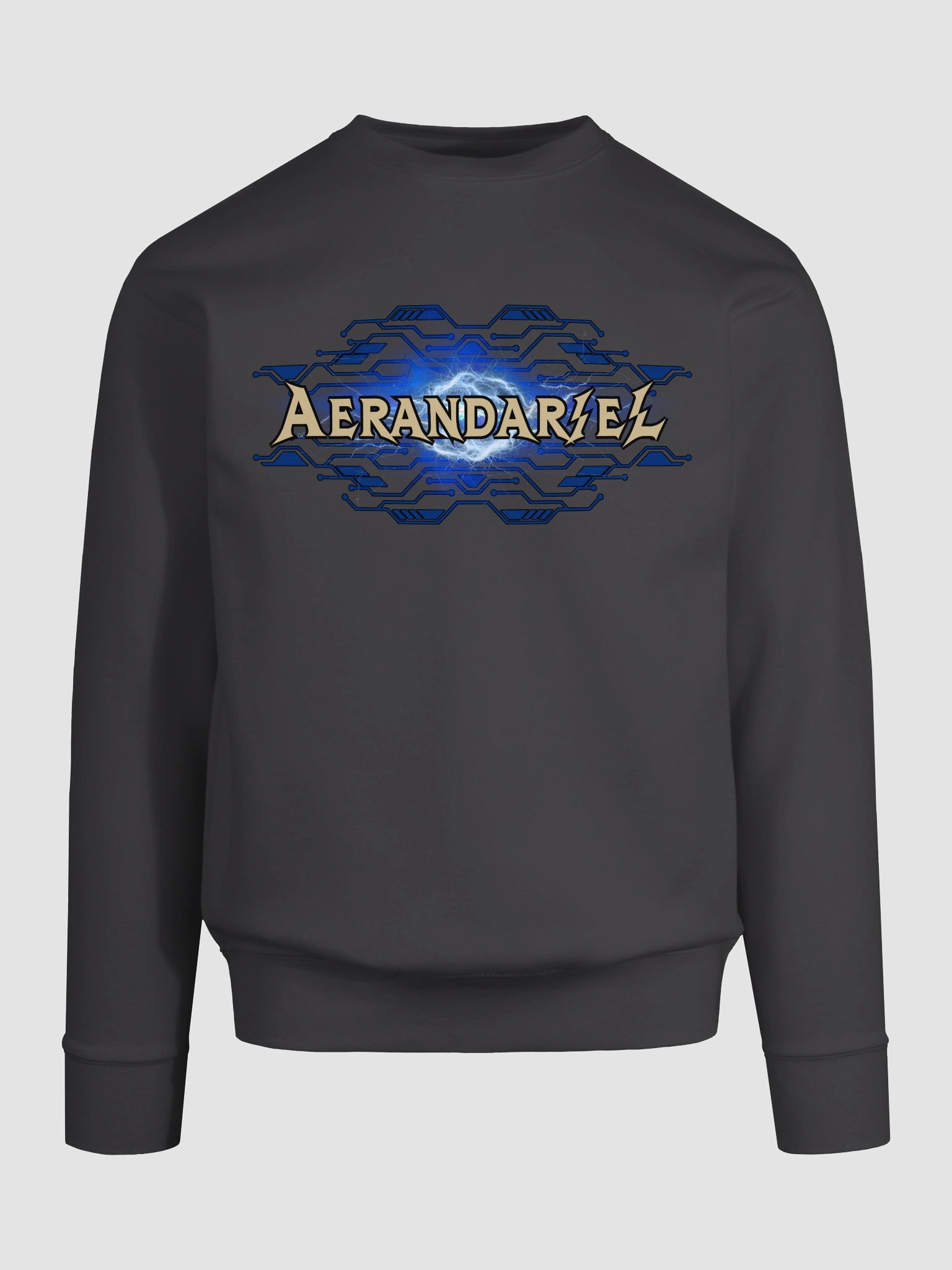 Aerandariel Electric Blue Logo Sweatshirt product image (49)