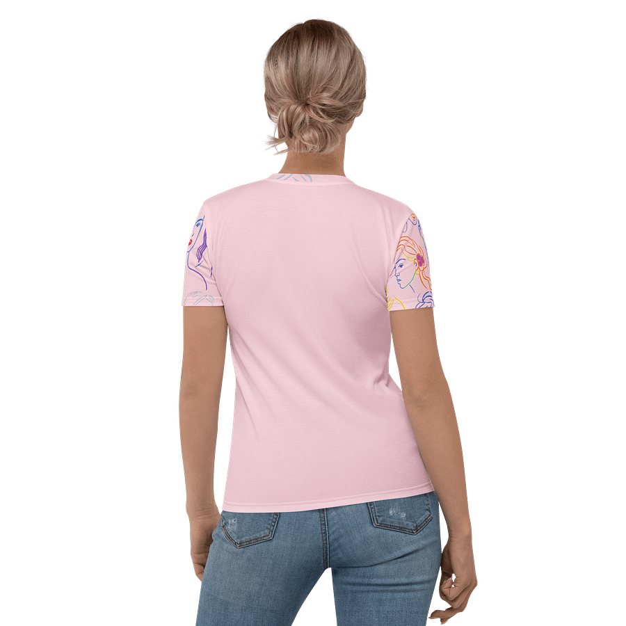 Sketch & Soul Tee (Pastel Pink) product image (4)