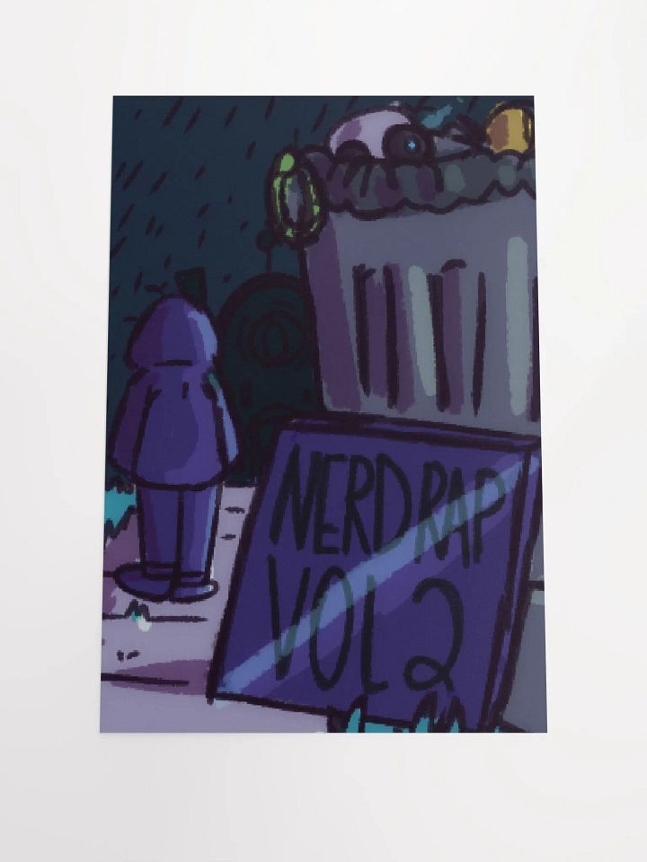 Nerd Rap Vol. 2 Paper Poster product image (2)