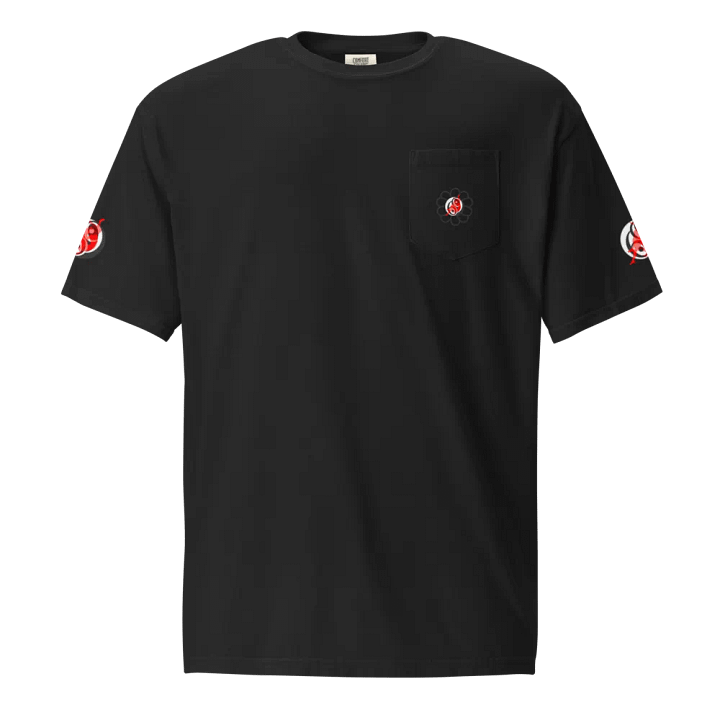 Yin-yang 69 Flower | Unisex Garment-Dyed Pocket T-Shirt product image (1)