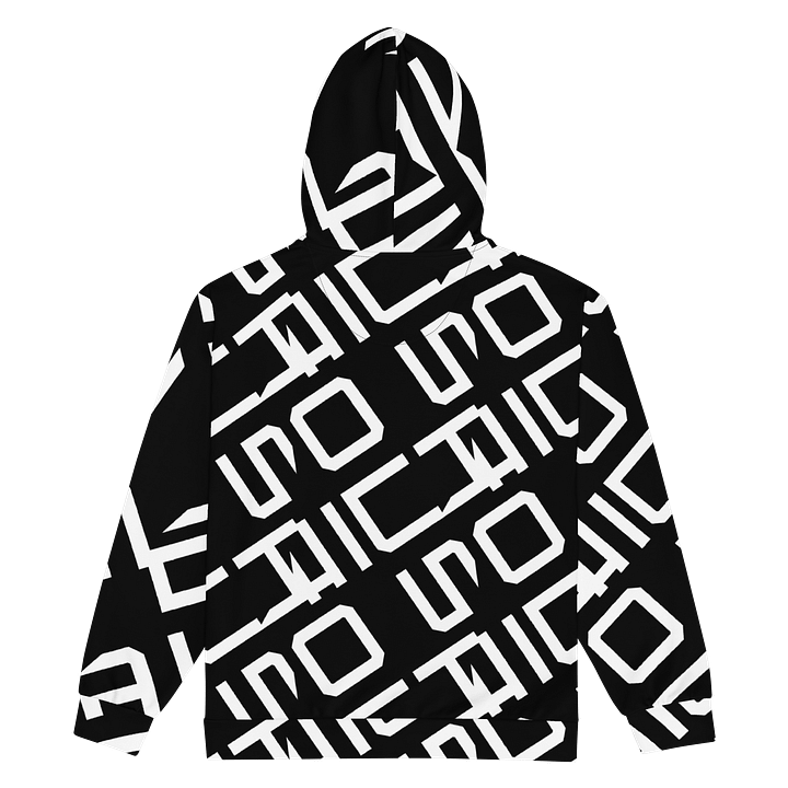 Abstract DAVEL HOUSE Logo All-Over Unisex Zipper Hoodie product image (2)