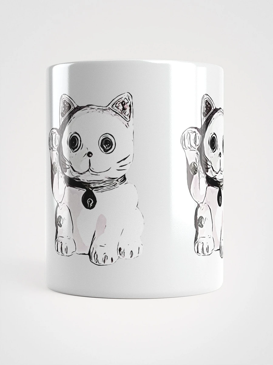 Black & White Maneki-Neko Mug product image (2)