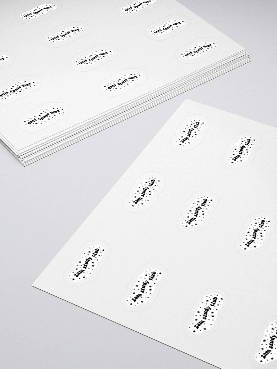2 am Study Club Sticker (SMALL Sheet) product image (4)