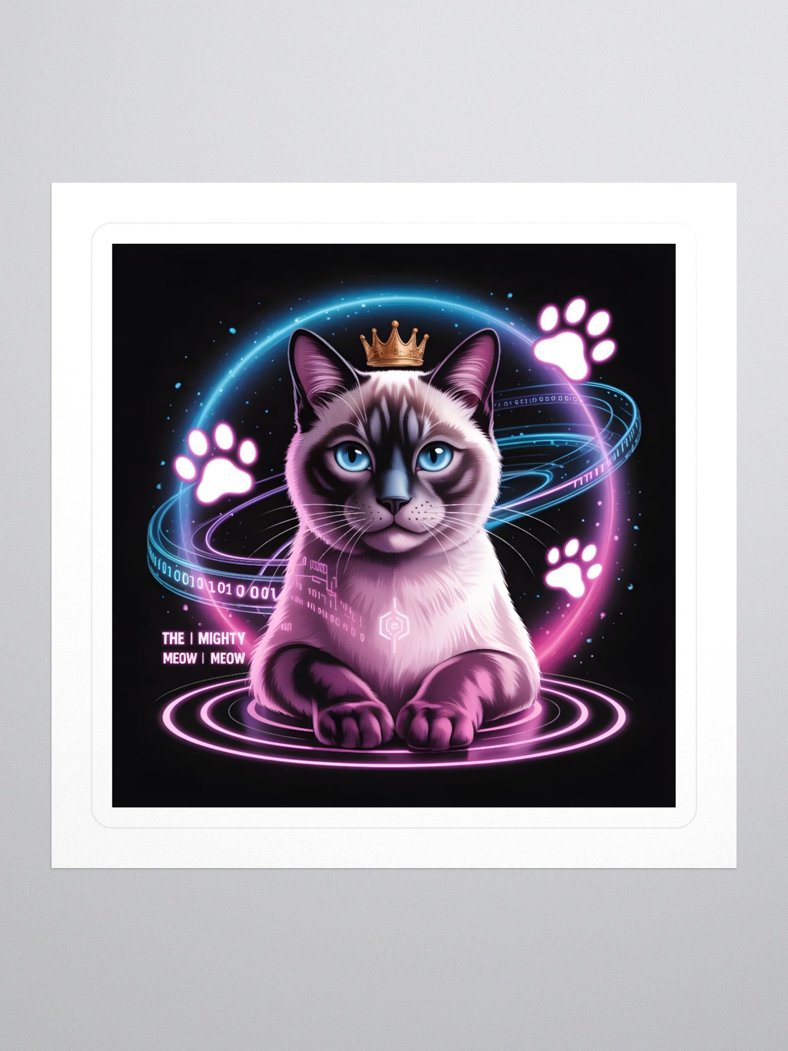 Digital Agency Cat Kiss Cut Stickers product image (1)