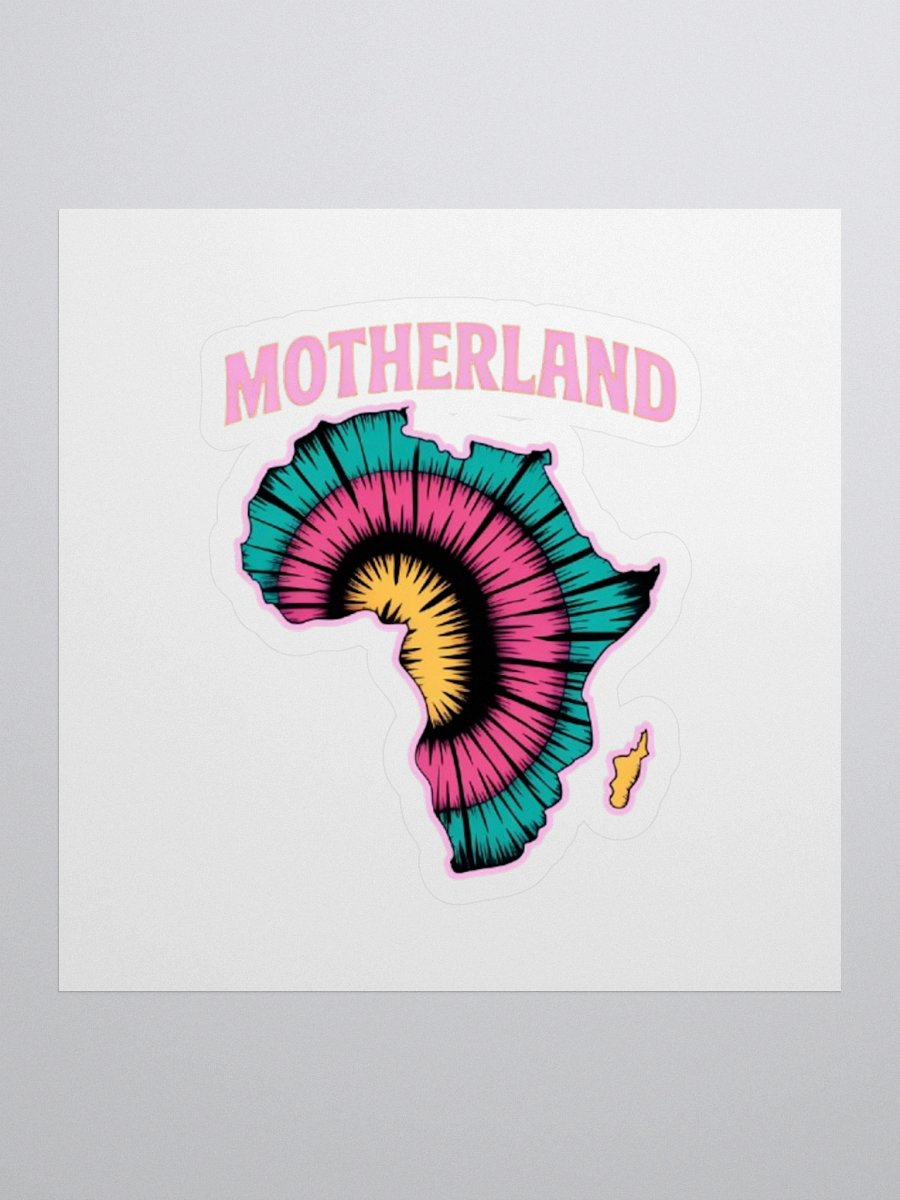 Motherland Map of Africa Mama Africa Sticker product image (1)