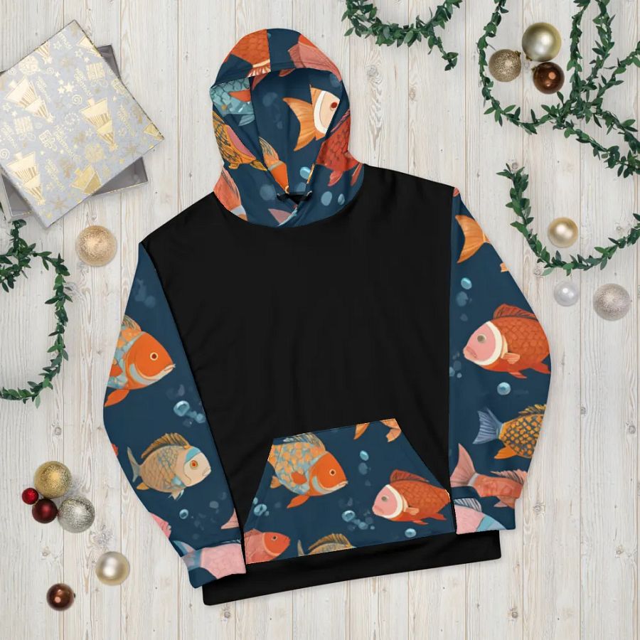 Colorful Fish Unisex Hoodie product image (10)