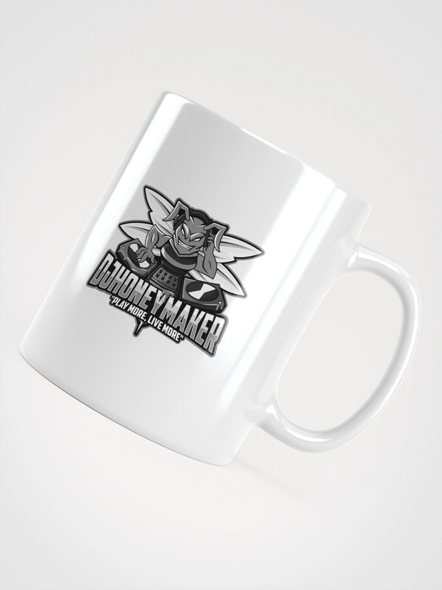 Black & White Logo White Glossy Mug product image (10)