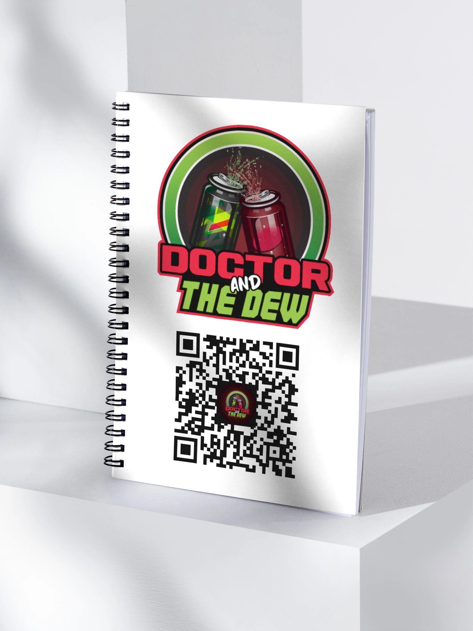 📝 Doctor and The Dew – Official Spiral Notebook 📝 product image (4)