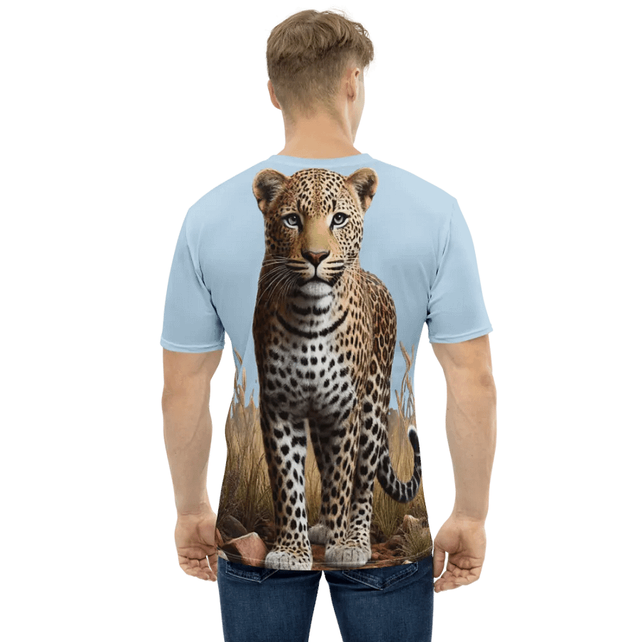 Leopard Wildness All-Over T-Shirt product image (2)