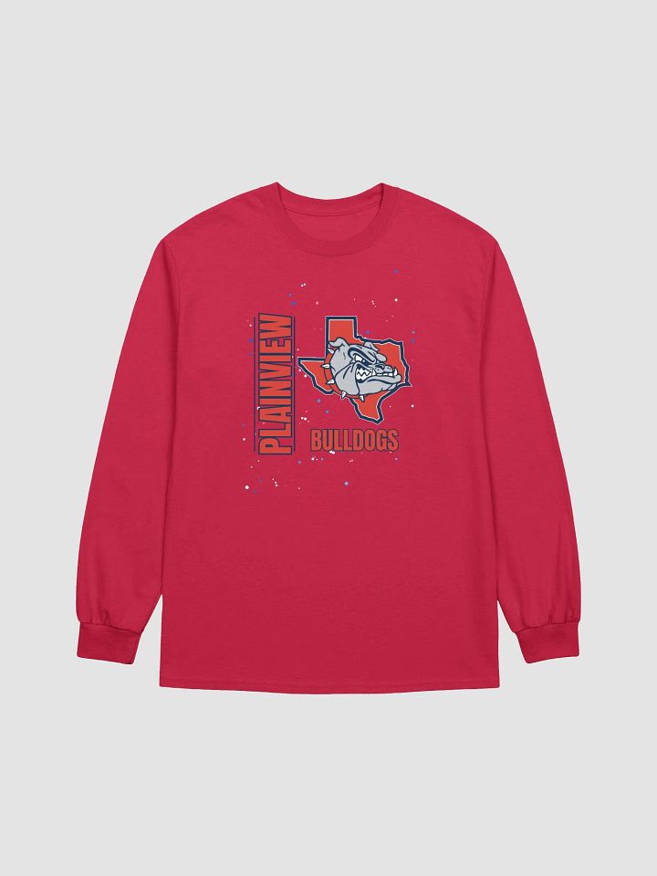 Plainview Bulldog Splatter Long Sleeve Tee product image (4)