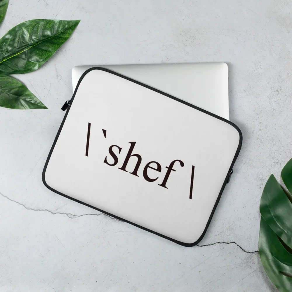 SHEF Logo Laptop Sleeve product image (3)