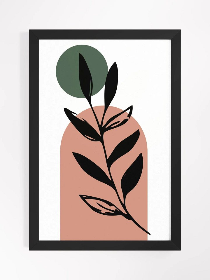 Terracotta Arch Leafy Branch Poster product image (3)