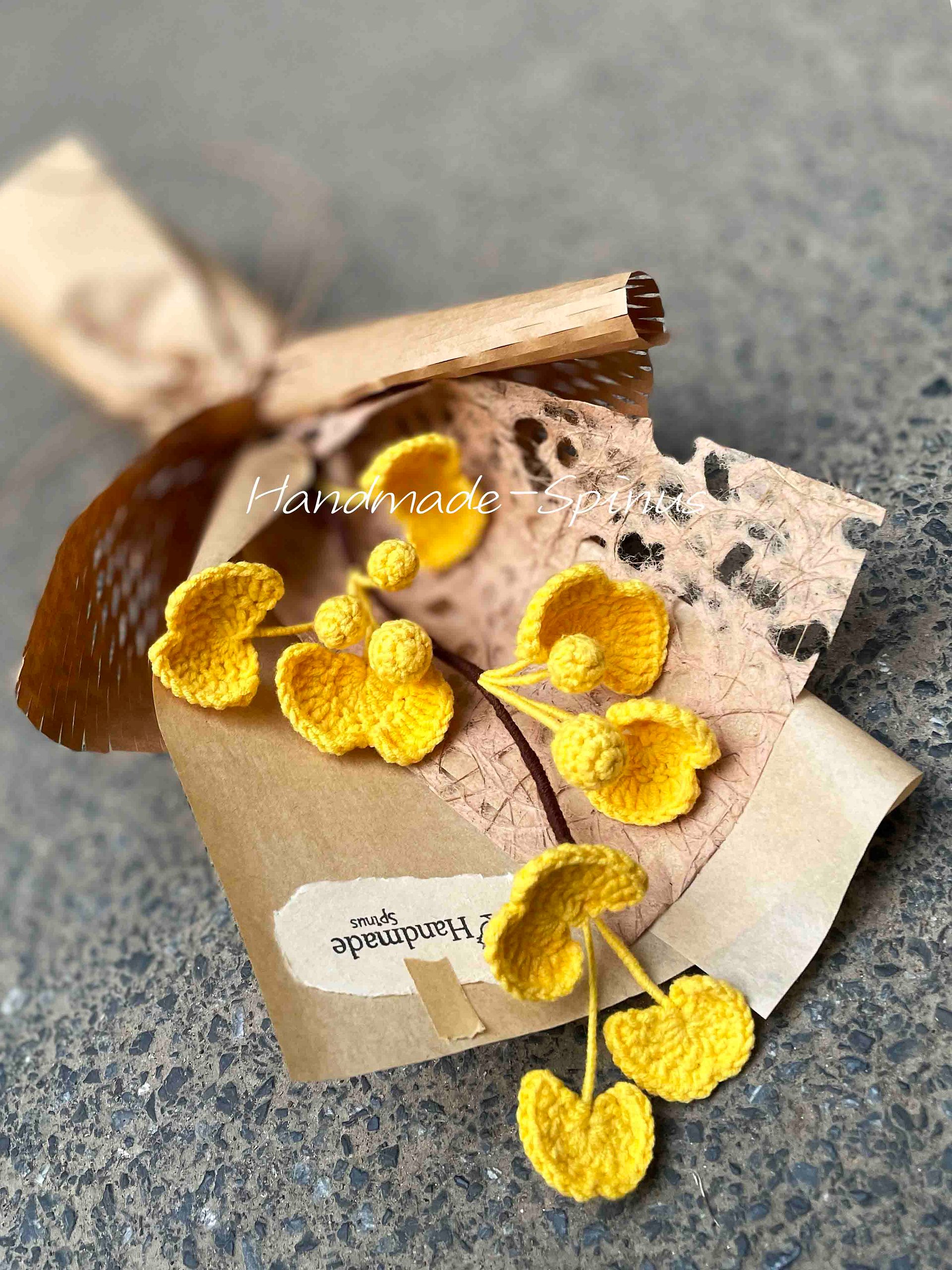 Gingko Crochet Knit Bouquet product image (5)
