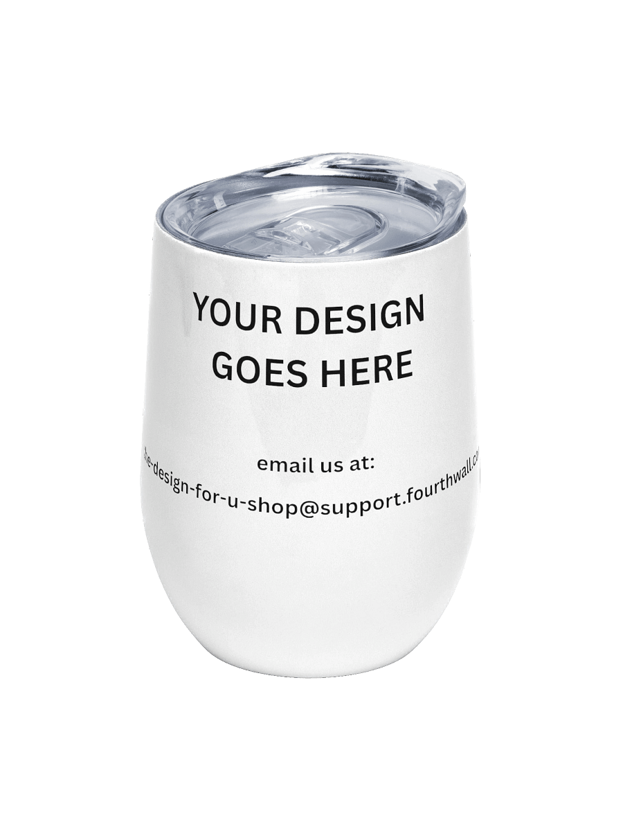 Customizable Minimalist Feline Trio Wine Tumbler product image (1)