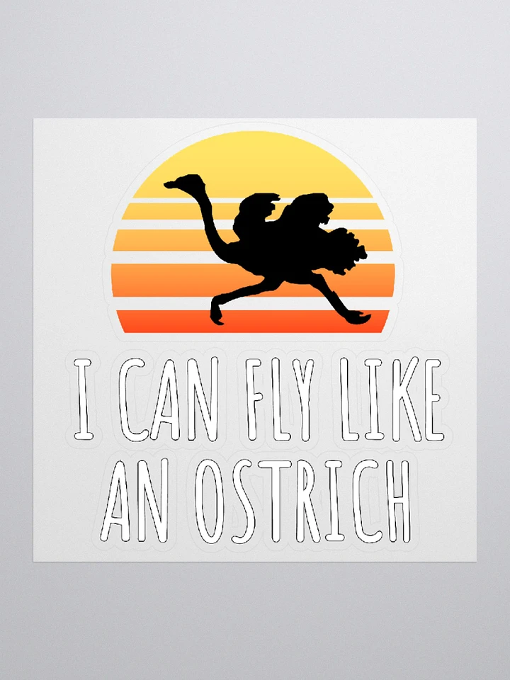 Ostrich Sticker product image (2)
