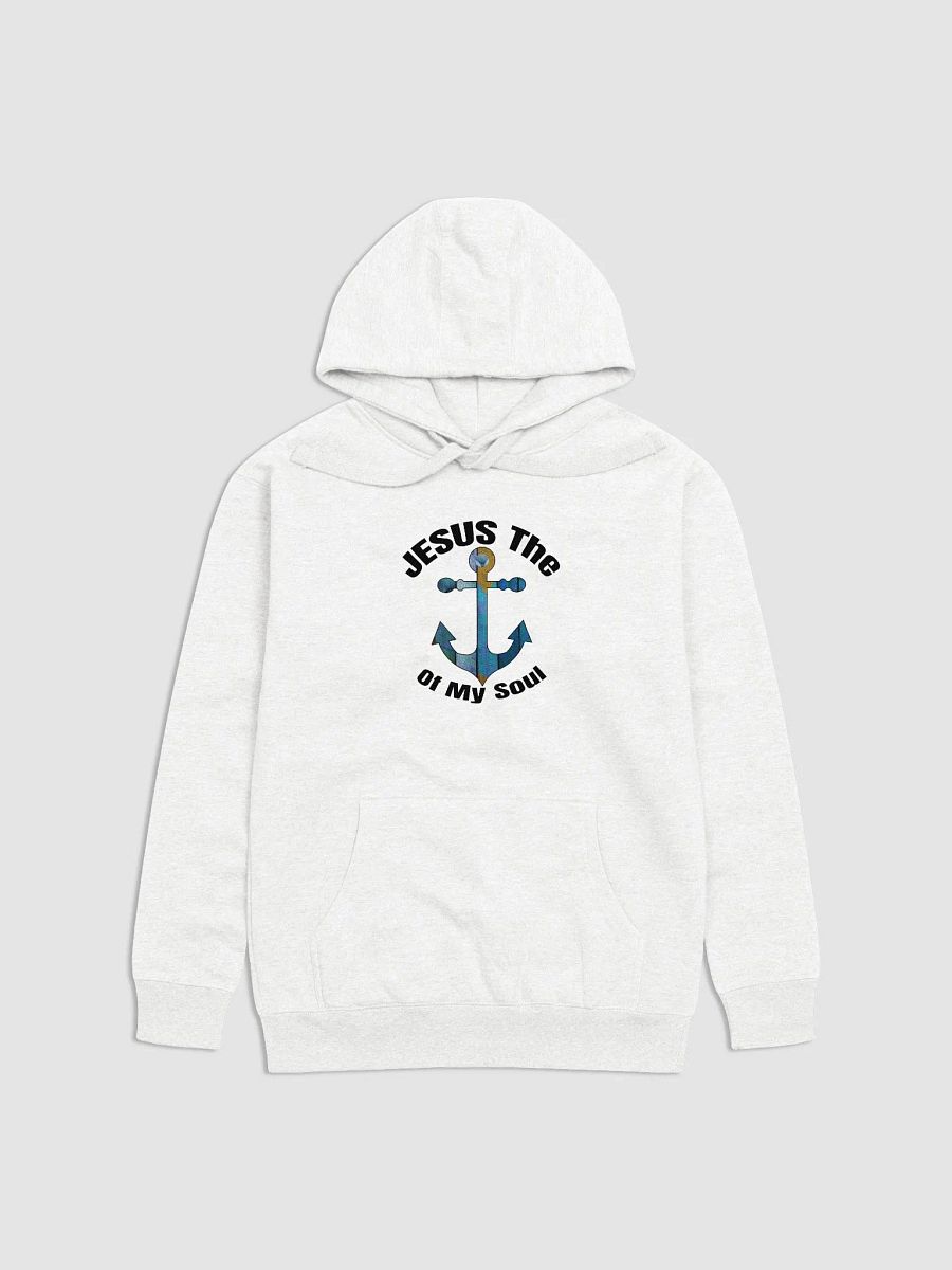 JESUS THE ANCHOR OF MY SOUL Pixelated Anchor Unisex Hoodie product image (1)
