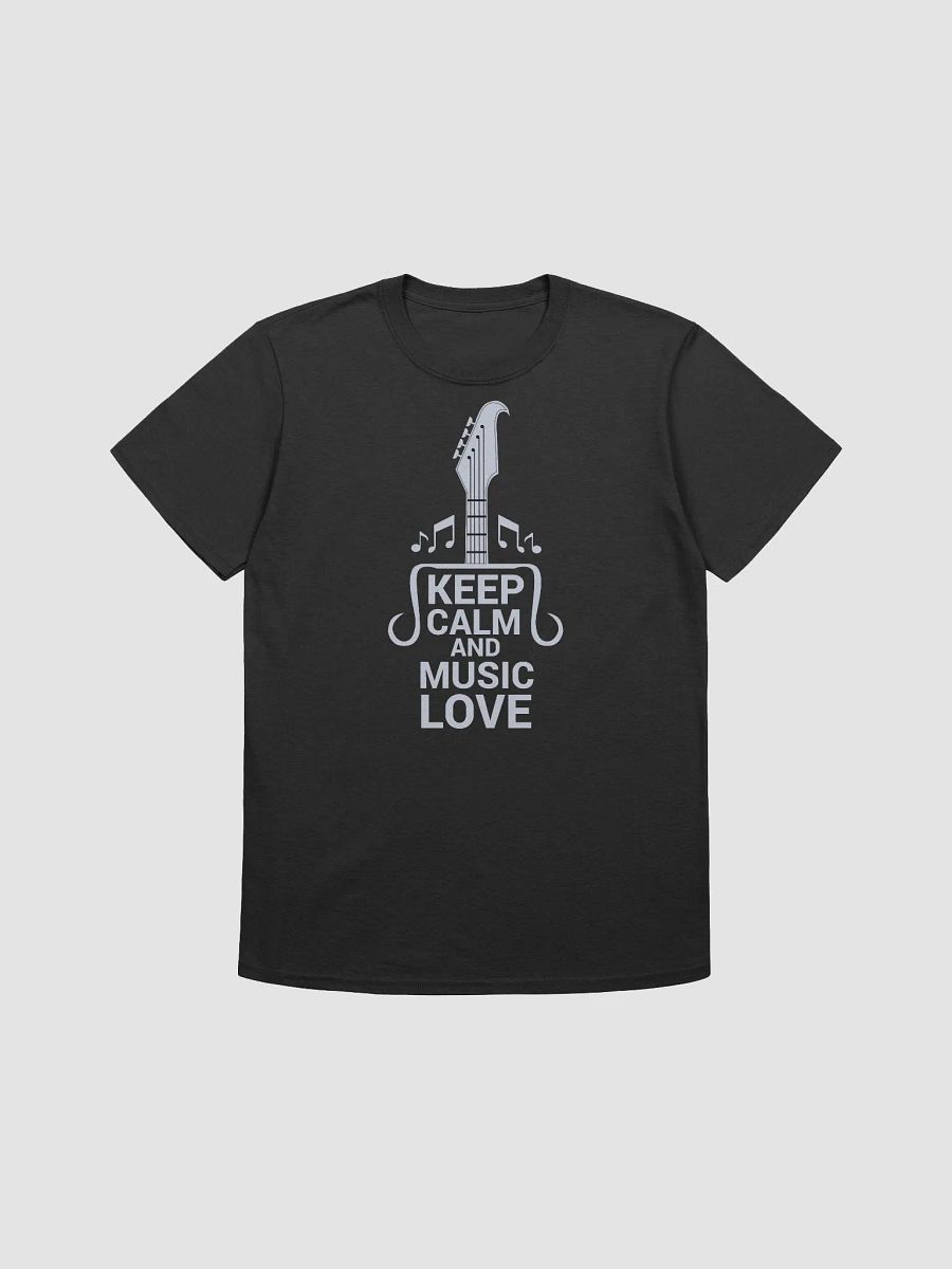 Music Love Guitar Headstock Tee product image (1)