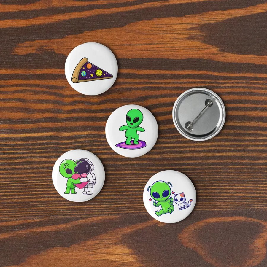 Unicorn Aliens Pin Collection product image (9)