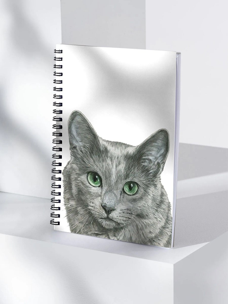 Russian Blue Cat - Notebook product image (4)