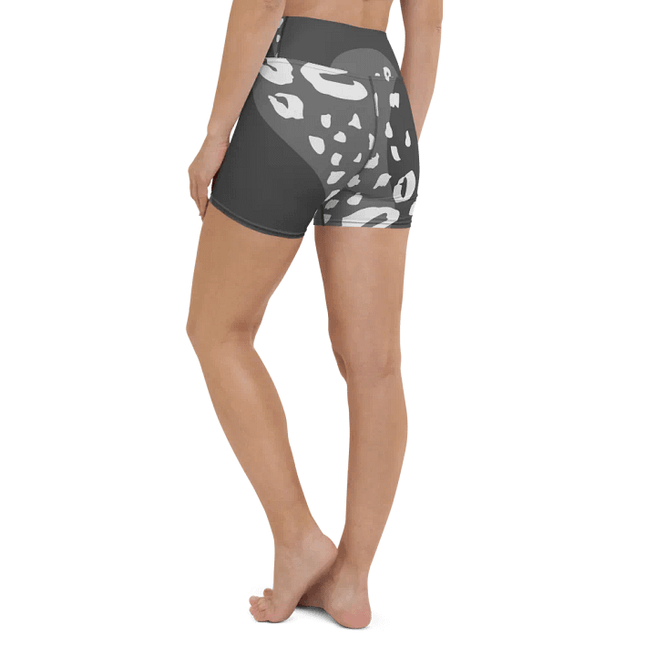 Grey Mirage Yoga Shorts product image (1)
