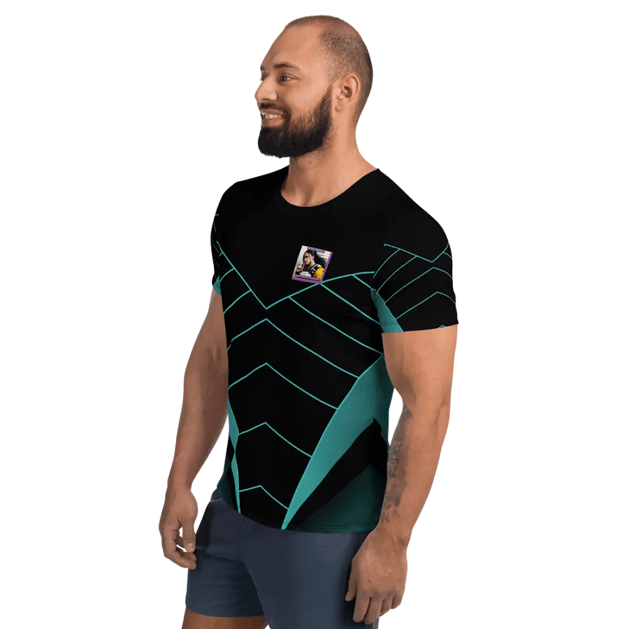 Futuristic Avatar All-Over Athletic Tee product image (4)