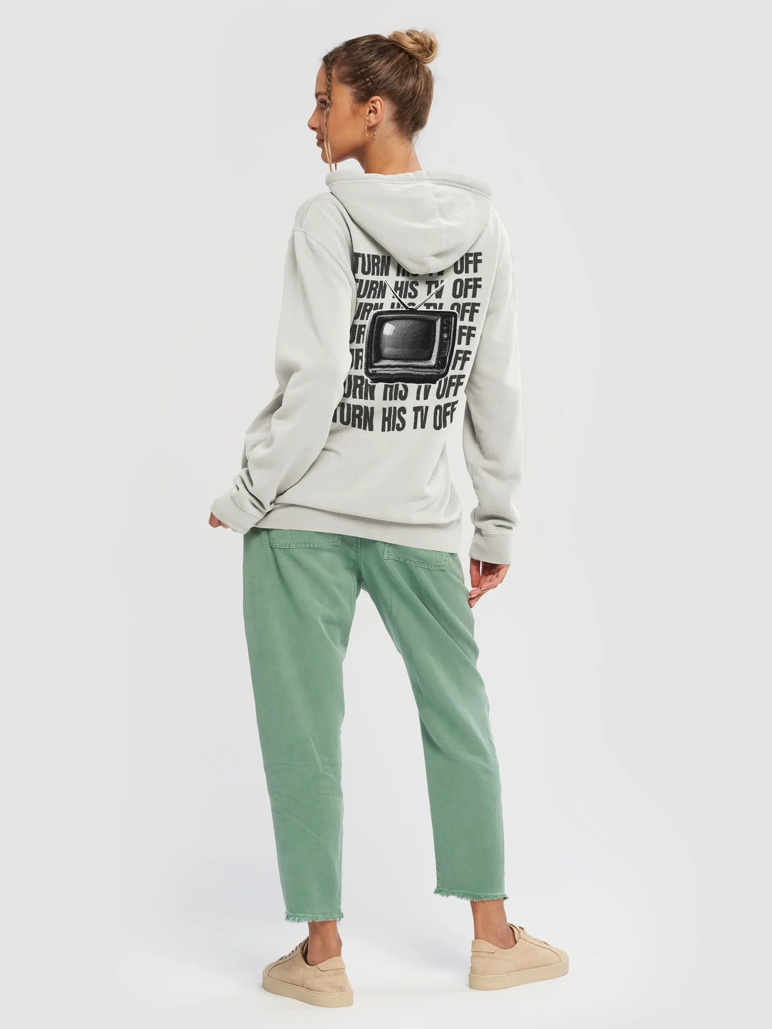 TV OFF HOODIE WHITE product image (4)
