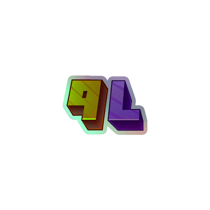 9 Lives Holographic Sticker product image (1)