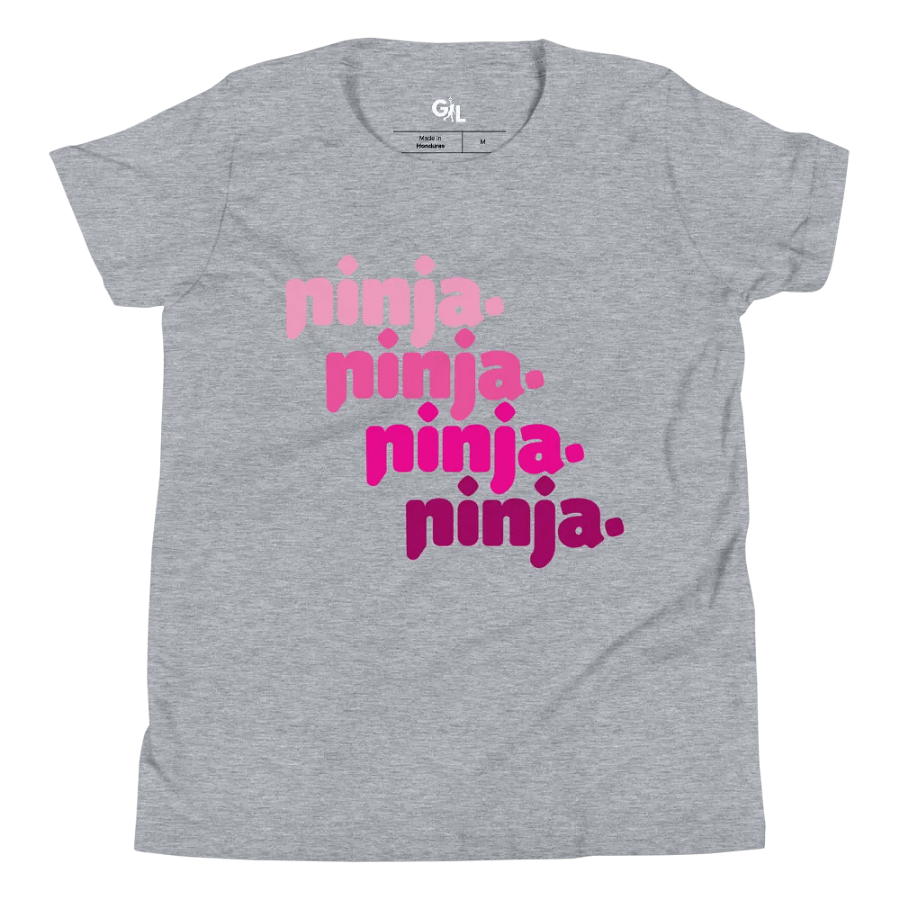Quad Ninja Kids Tee: Pink product image (1)