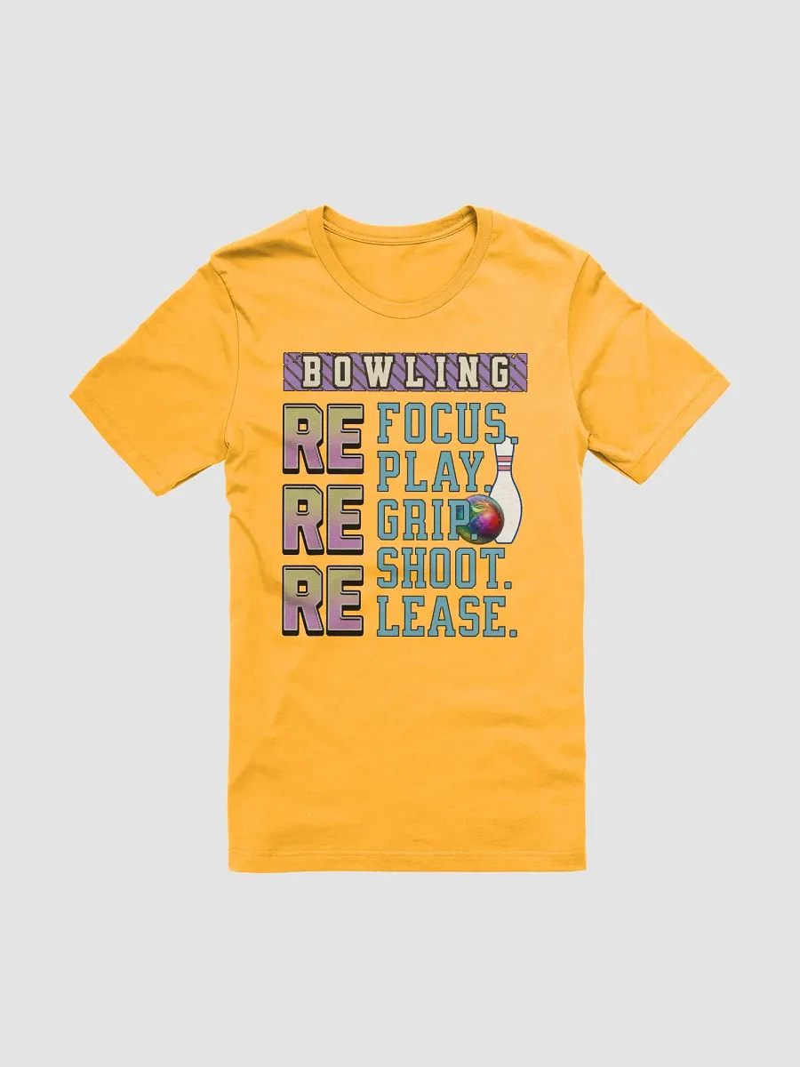 Reuse Bowling Strike Focus T-Shirt product image (13)