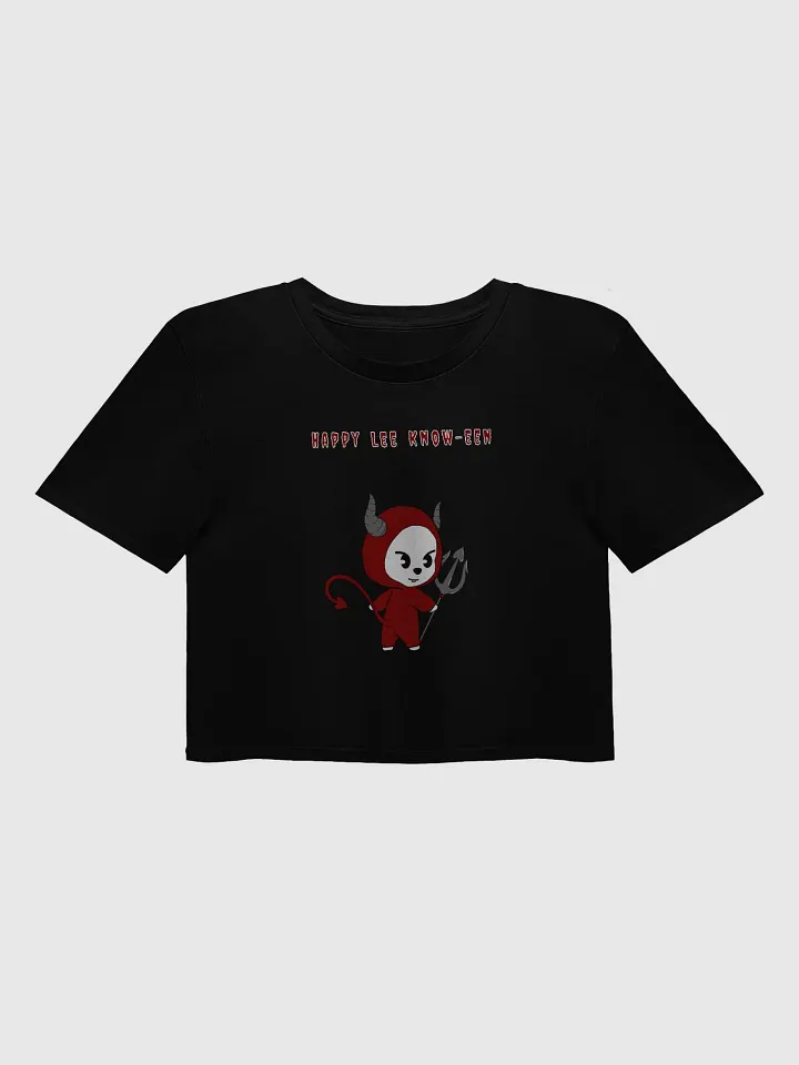 Happy Lee Know-een | Devil Lee Know Crop Top product image (3)