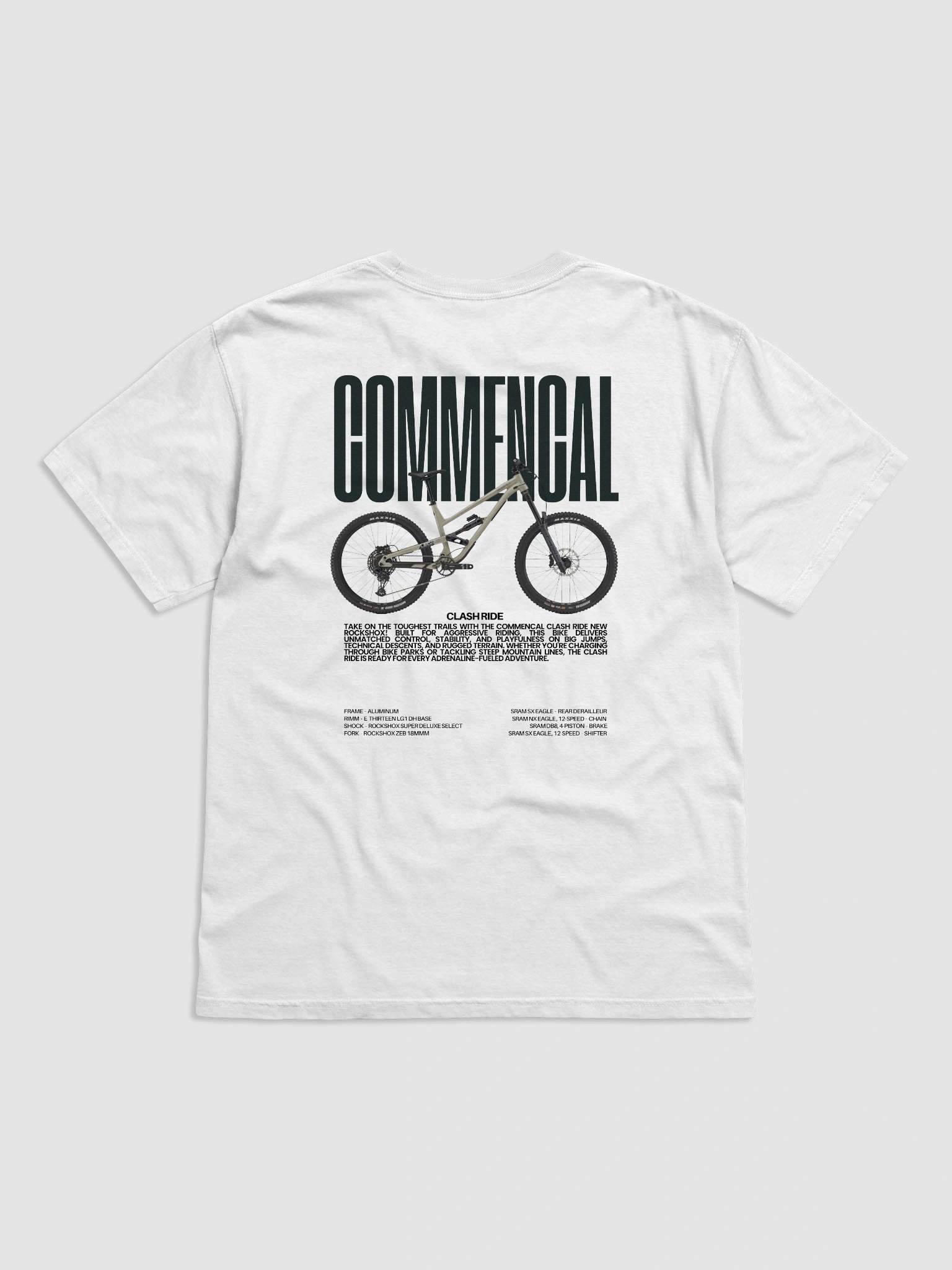 2023 Commencal Clash Ride T-shirt product image (1)