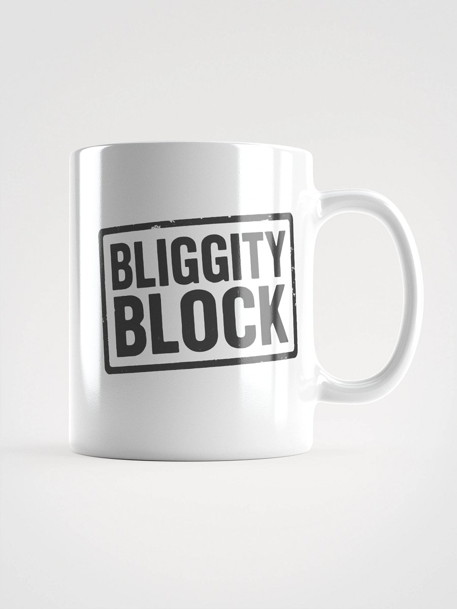 “Bliggity Block” Black Stamp Mug product image (1)