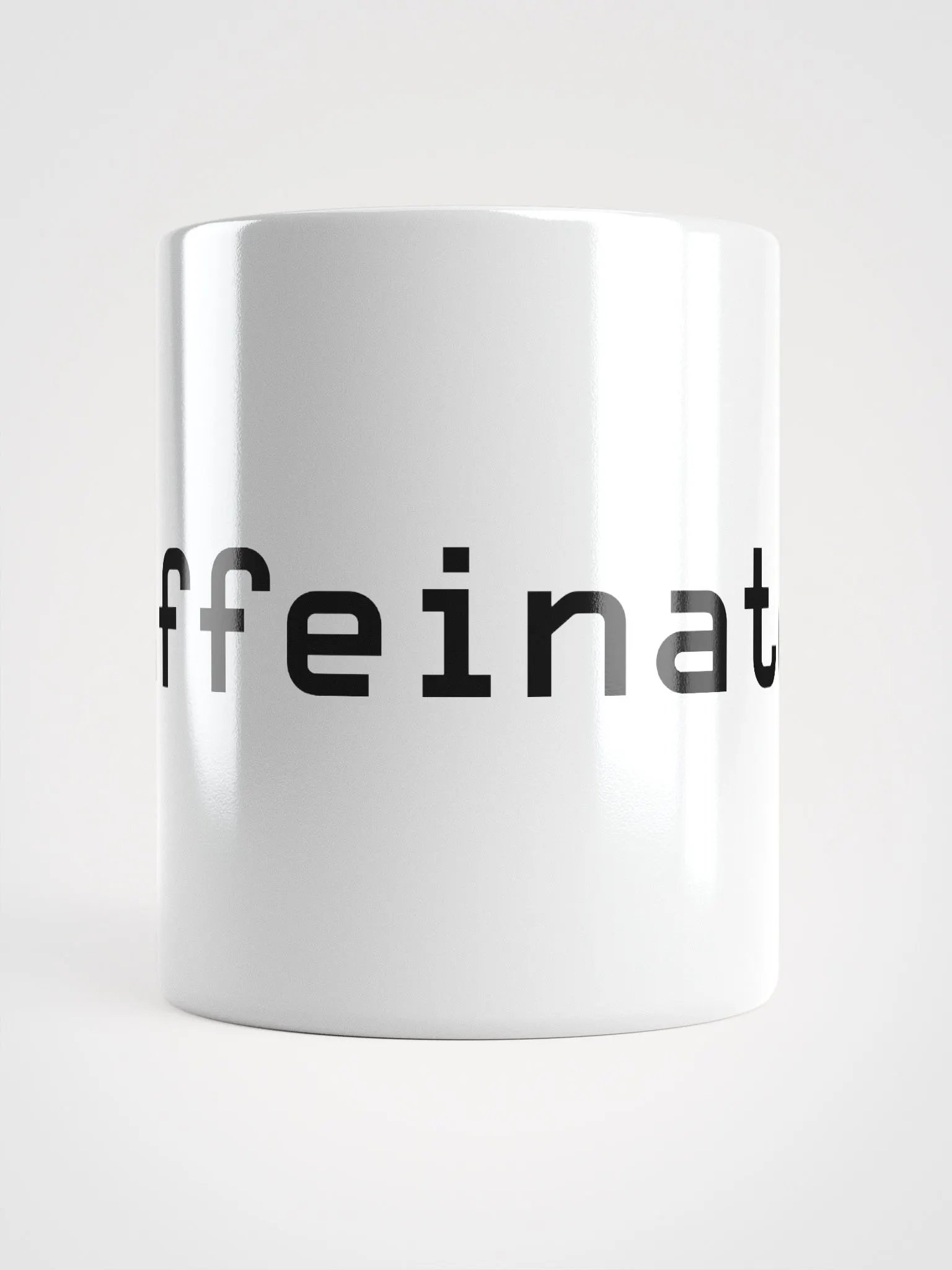 caffeinate -d mug - 100% ceramic product image (5)