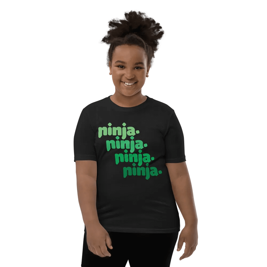 Quad Ninja Kids Tee: Green product image (11)