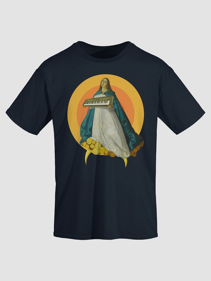 Immaculate conCZeption, Casio cz-101 classic synth Tribute by Frank Fonik, Techno EDM Unisex t-shirt product image (1)